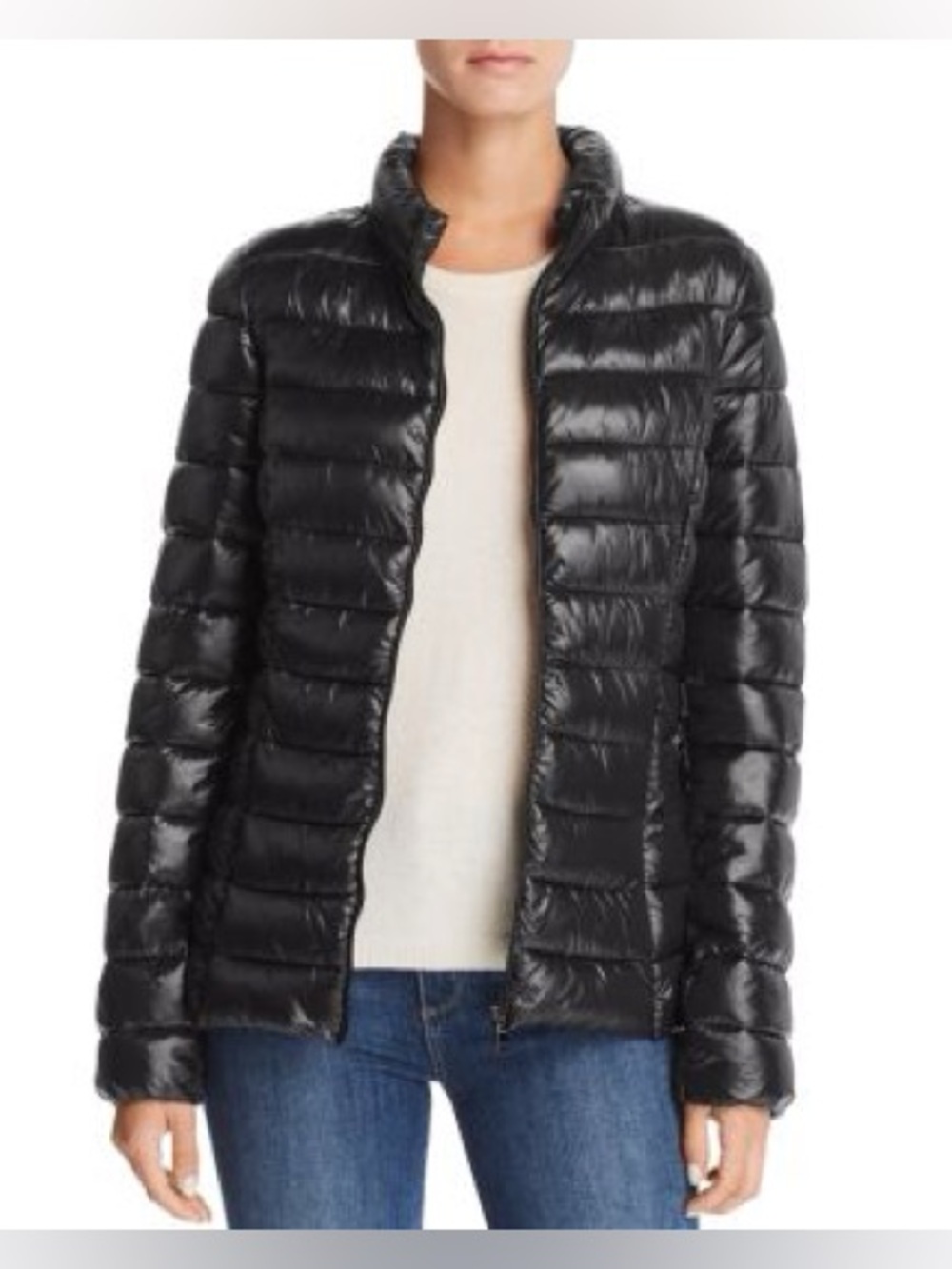 Aqua Packable Puffer Coat - 100% Exclusive